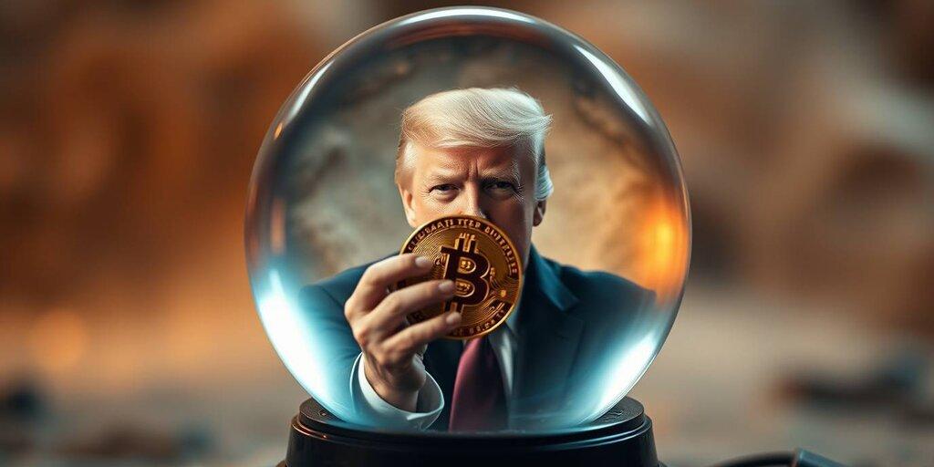 2025年的加密水晶球:特朗普对比特币和加密货币的战斗有多艰难?
